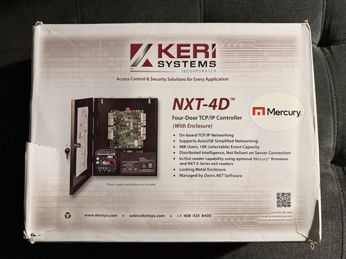 Keri systems nxt - systems, nxt-4d-msc