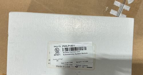 Mercury security pwlp1501 - mercury,