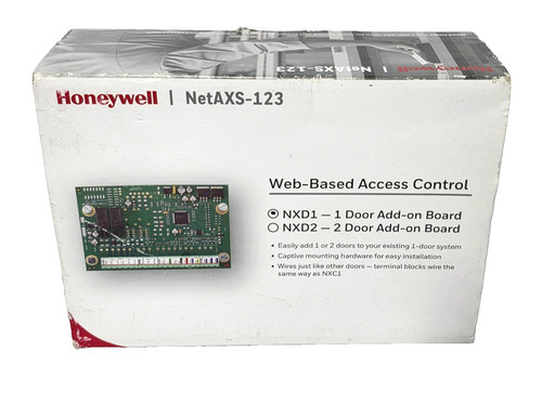 Honeywell netaxs 123 web based - netaxs-123, web-based