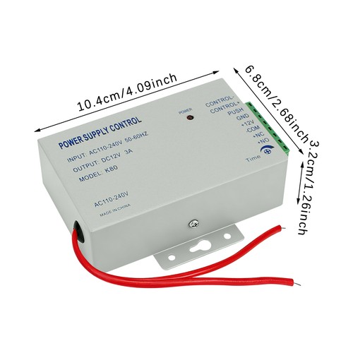 12v power supply control - 3a,