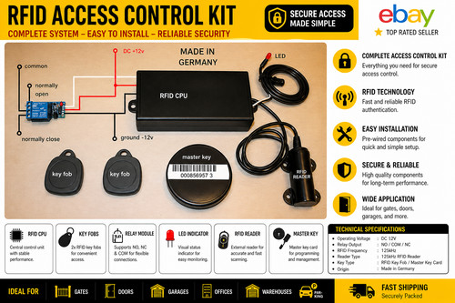 Rfid key access control - key,