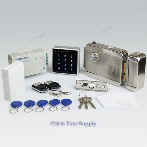 Remote controlled rfid - controlled, door